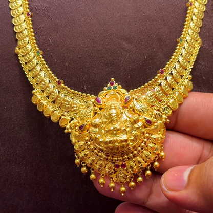 SwarnaKanchi 34.192gms HARAMS 22K Yellow Gold