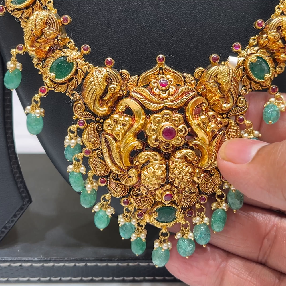 MUKUNDA JEWELLERS 54.19gms HARAMS 22K Yellow Gold