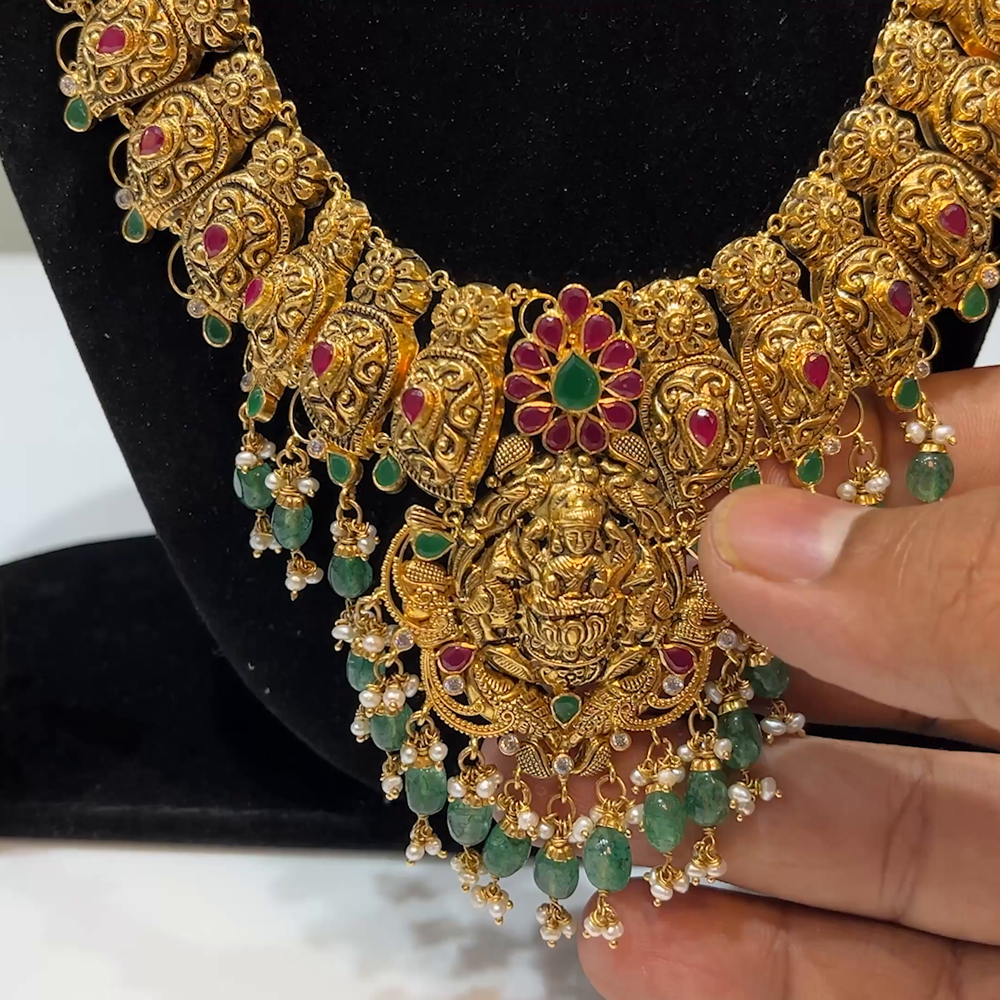 MUKUNDA JEWELLERS 64.11gms HARAMS 22K Yellow Gold