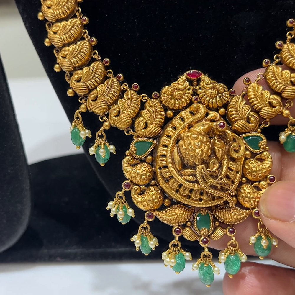 MUKUNDA JEWELLERS 35.94gms HARAMS 22K Yellow Gold