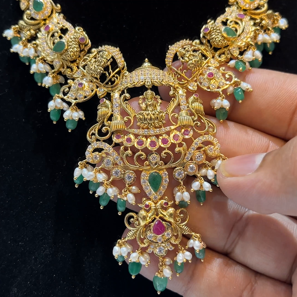 MUKUNDA JEWELLERS 43.013gms NECKLACE 22K Yellow Gold