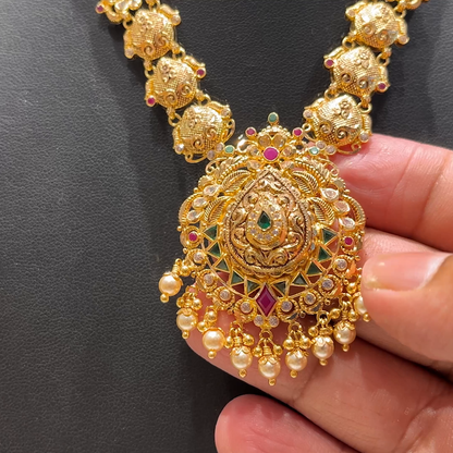 Chennai Shopping Mall 20.07gms NECKLACE 22K Antique