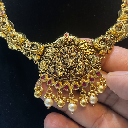 MUKUNDA JEWELLERS 27.044gms NECKLACE 22K Yellow Gold