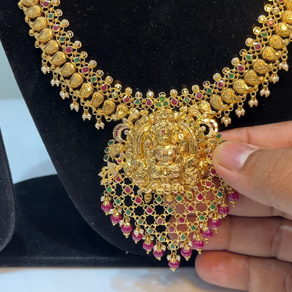 MUKUNDA JEWELLERS 55.02gms HARAMS 22K Yellow Gold