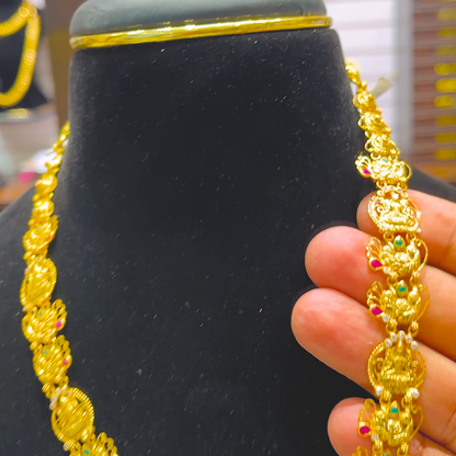 SOUTH INDIA 36.984gms HARAMS 22K Yellow Gold