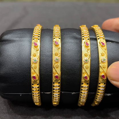 CMR 49.29gms BANGLES 22K Yellow Gold