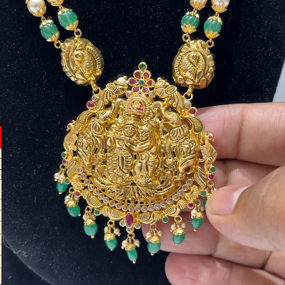 MUKUNDA JEWELLERS 32.535gms HARAMS 22K Yellow Gold