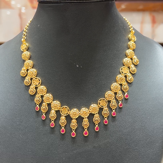 MUKUNDA JEWELLERS 19.89gms NECKLACE 22K Yellow Gold