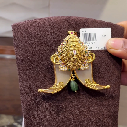 SRI RAM 16.926gms Pendent 22K Nakshi