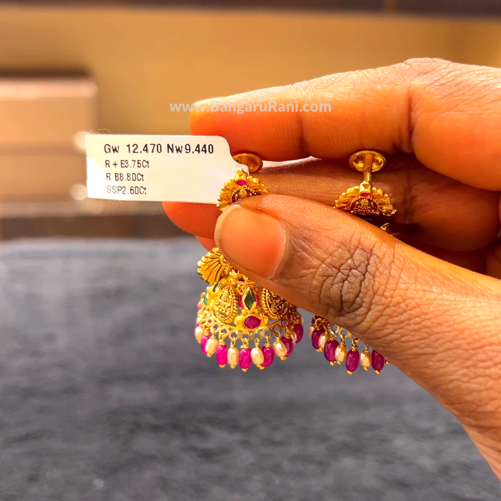 [make to order] 9.44gms EARRINGS 22K