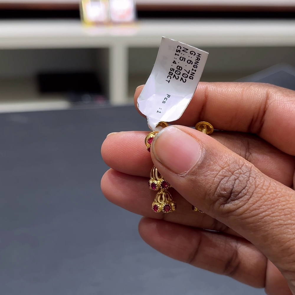 [make to order] 5.802gms EARRINGS 22K