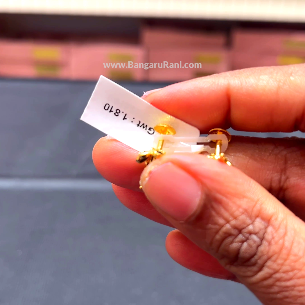 [make to order] 1.45gms EARRINGS 22K