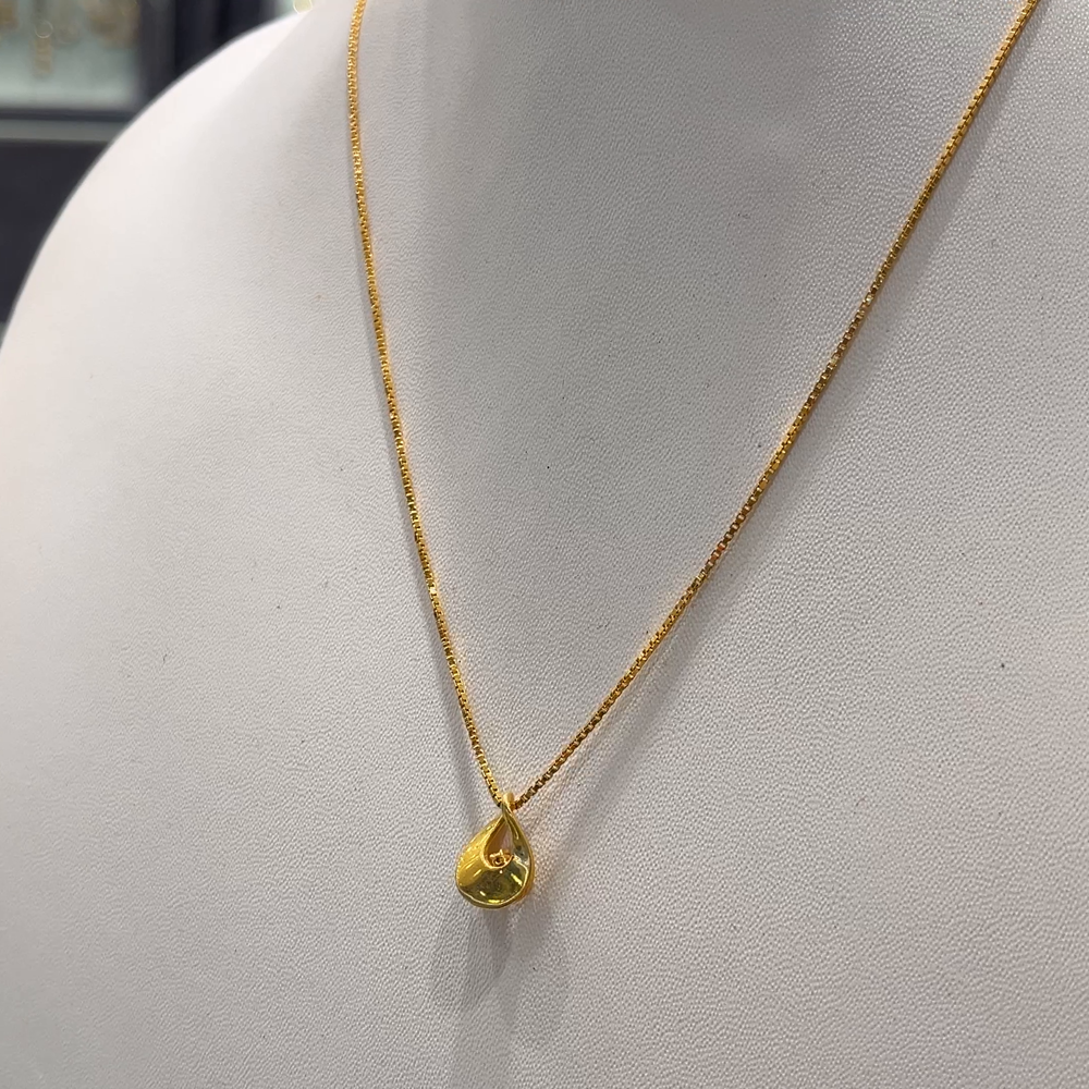 Anu Jewellers 6.144gms CHAINS 22K Yellow Gold