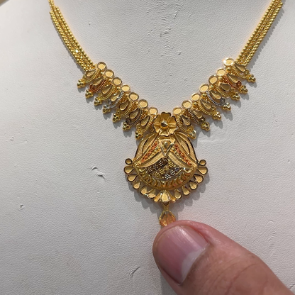 CMR 13.249gms NECKLACE 22K Yellow Gold