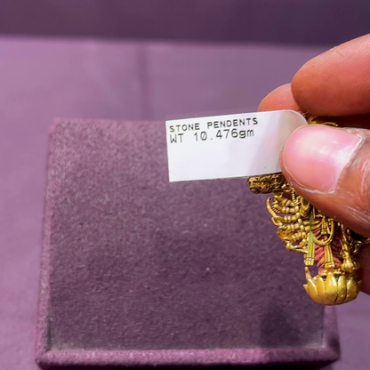 CMR 10.476gms Pendent 22K Yellow Gold