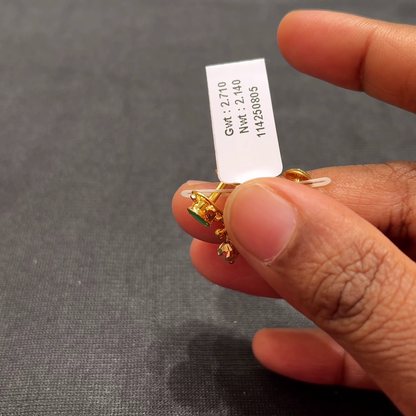 [make to order] 2.14gms EARRINGS 22K