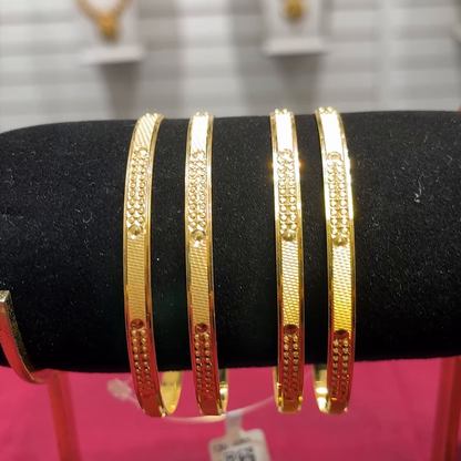 SOUTH INDIA 52.325gms BANGLES 22K Yellow Gold