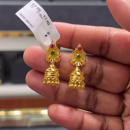 [make to order] 3.862gms EARRINGS 22K