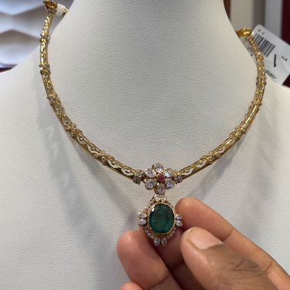 [make to order] 12.858gms NECKLACE 22K