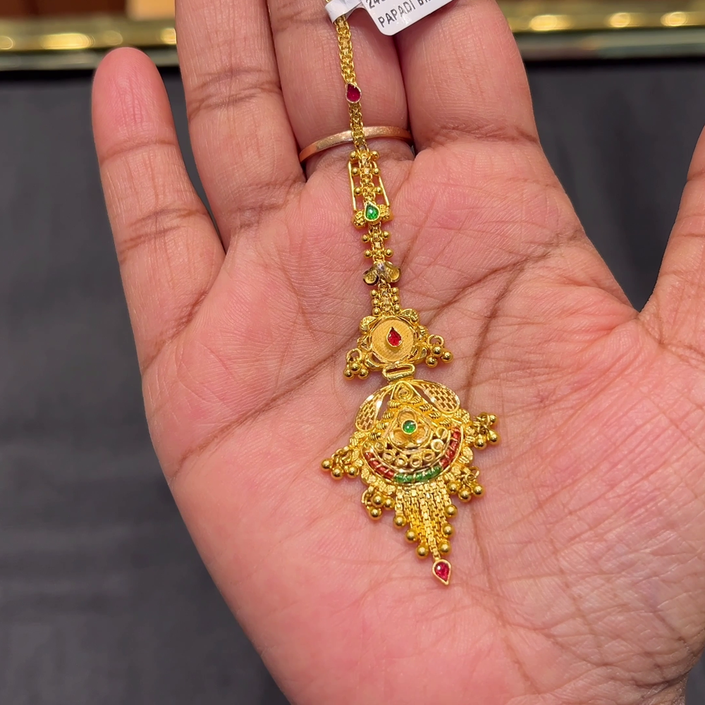 Anu Jewellers 6.699gms Papitabilla 22K Yellow Gold