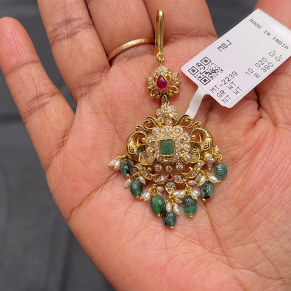 Anu Jewellers 8.39gms Papitabilla 22K Yellow Gold