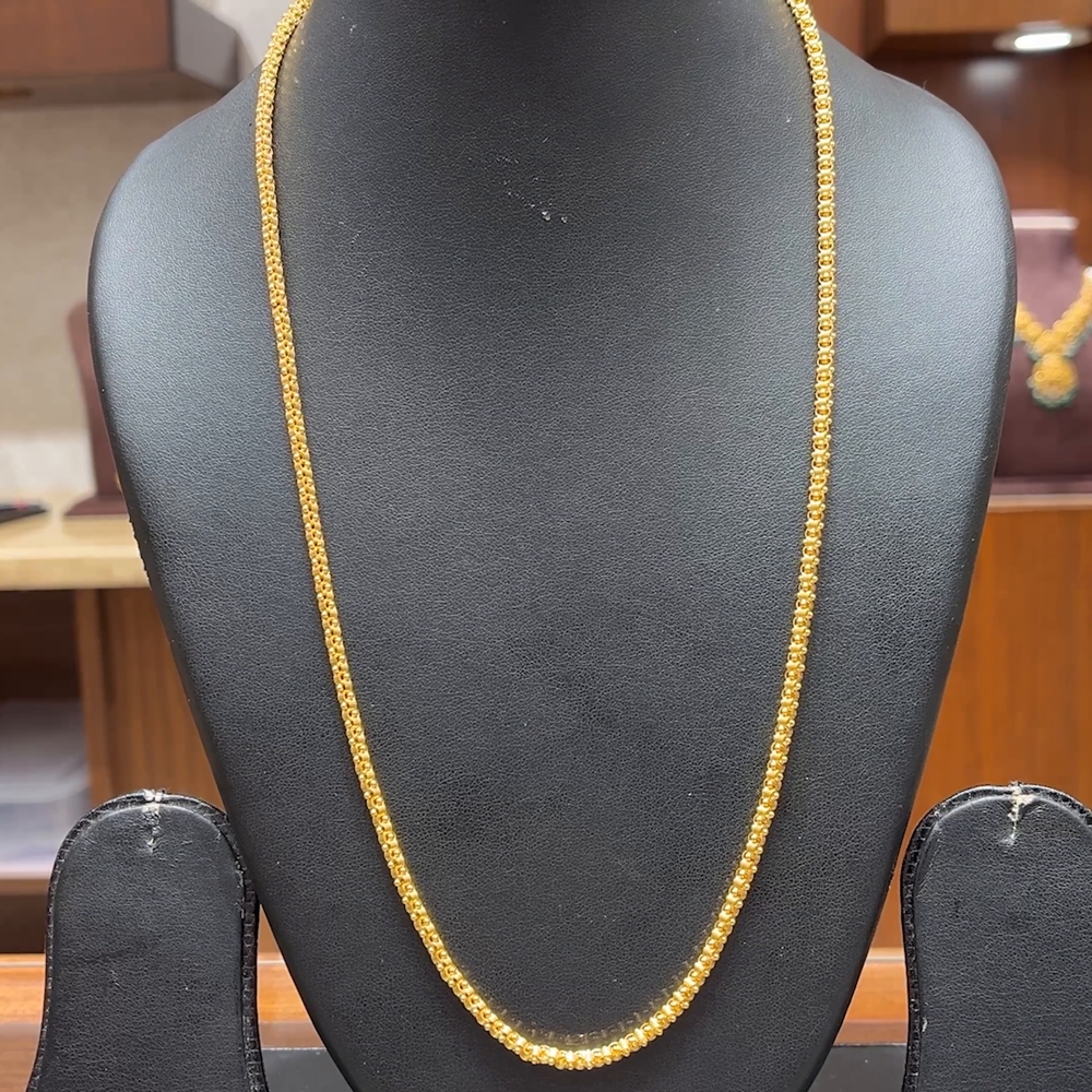 Chennai Shopping Mall 23.962gms CHAINS 22K Yellow Gold