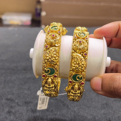 CHANDANA Brothers 42.81gms BANGLES 22K Yellow Gold