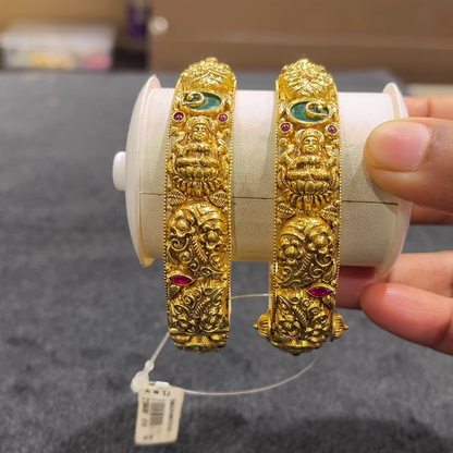 CHANDANA Brothers 42.81gms BANGLES 22K Yellow Gold