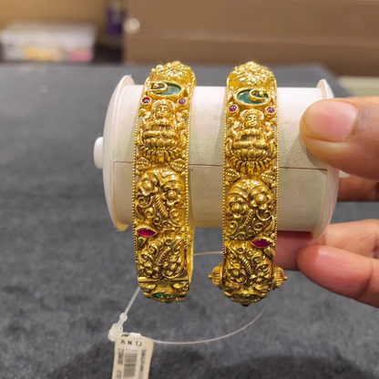 CHANDANA Brothers 42.81gms BANGLES 22K Yellow Gold
