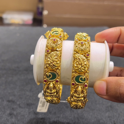 CHANDANA Brothers 42.81gms BANGLES 22K Yellow Gold