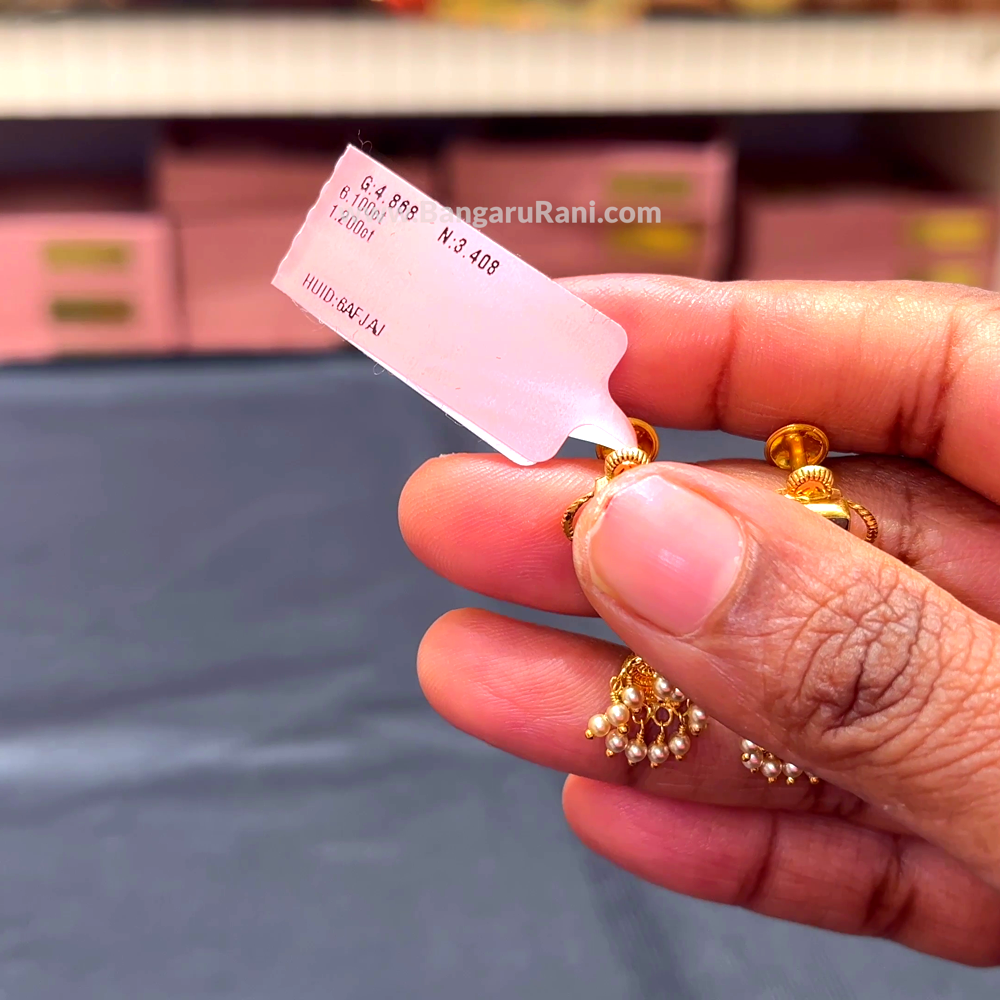 [make to order] 3.408gms EARRINGS 22K