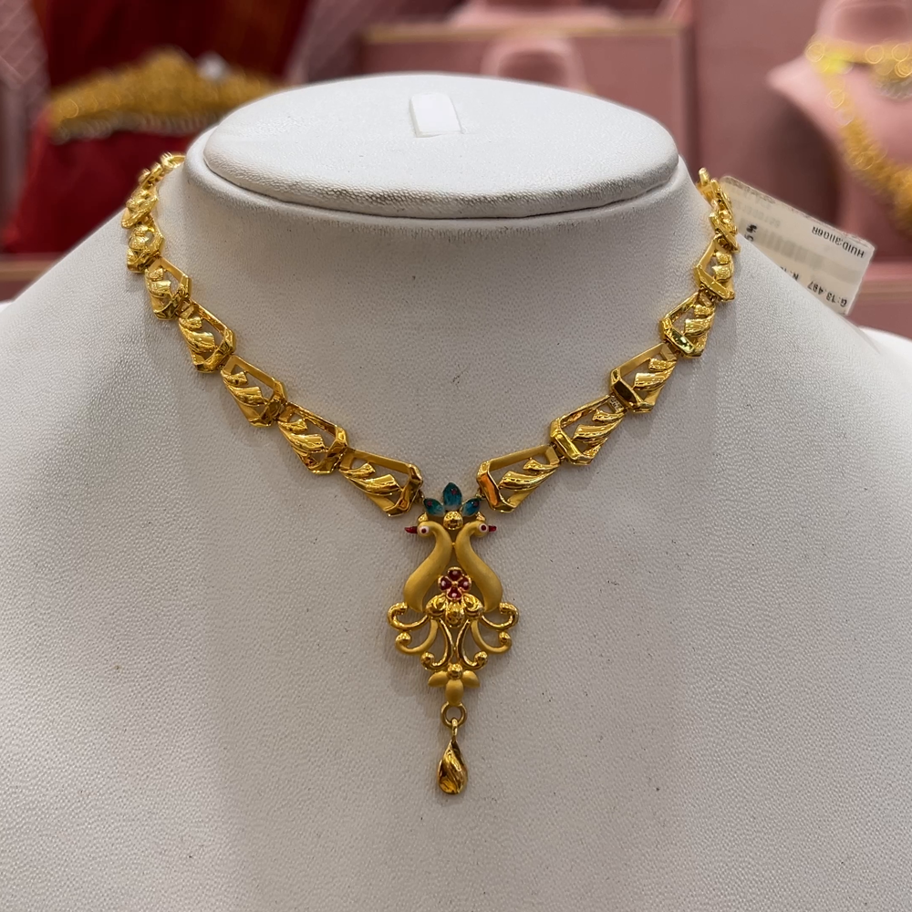 [make to order] 13.497gms NECKLACE 22K