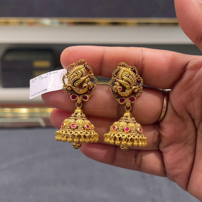 [make to order] 18.435gms EARRINGS 22K