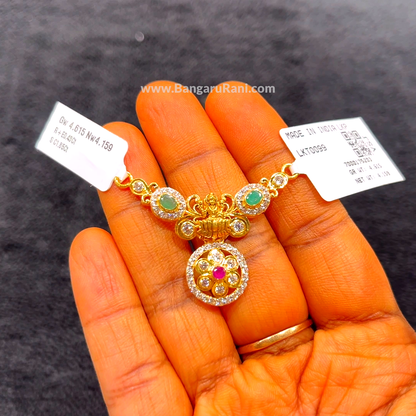 CHANDANA Brothers 4.159gms Pendent 22K Yellow Gold