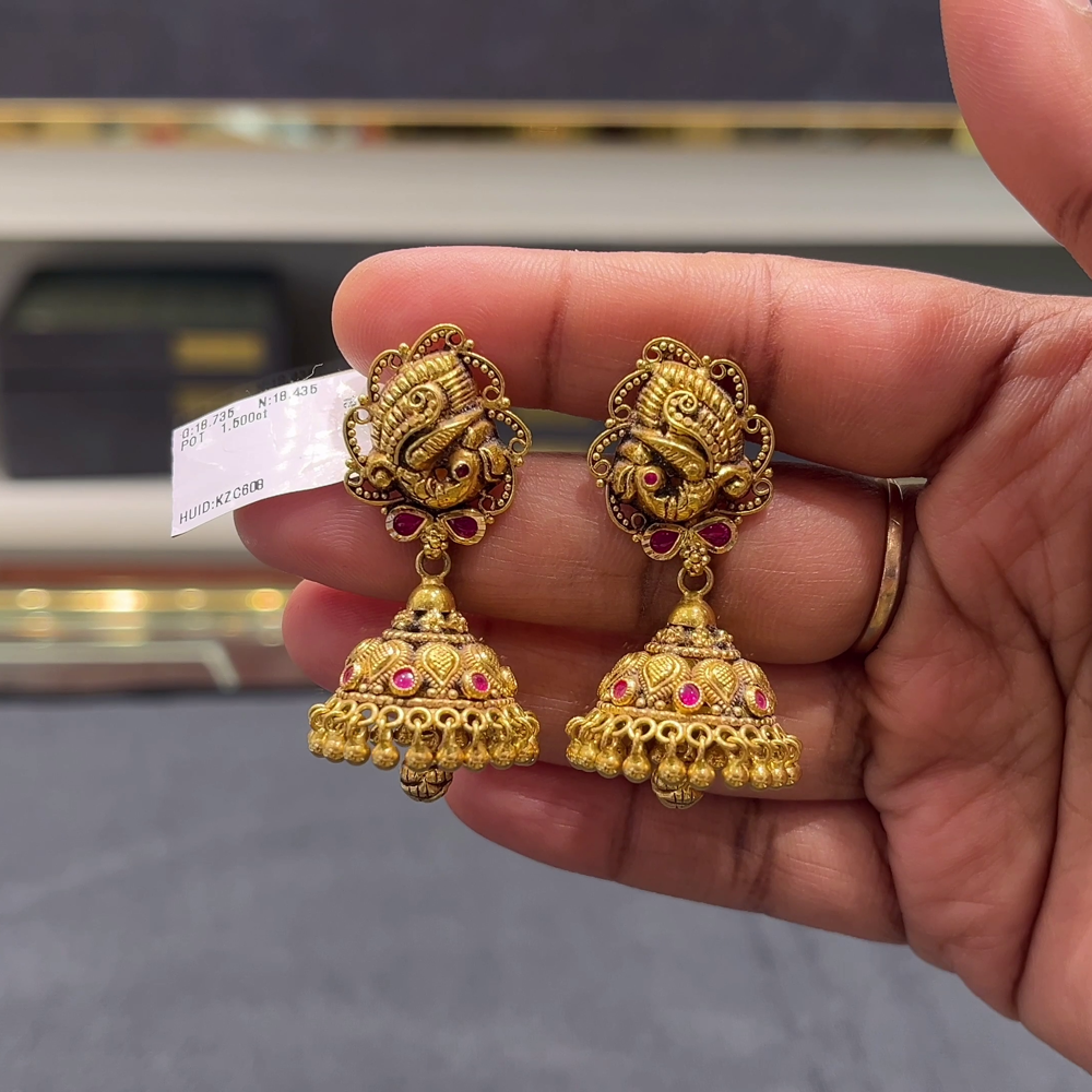 [make to order] 18.435gms EARRINGS 22K