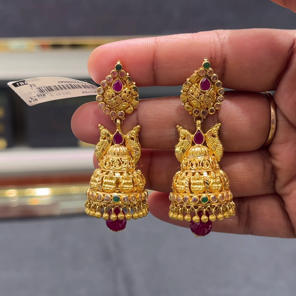 [make to order] 19.35gms EARRINGS 22K