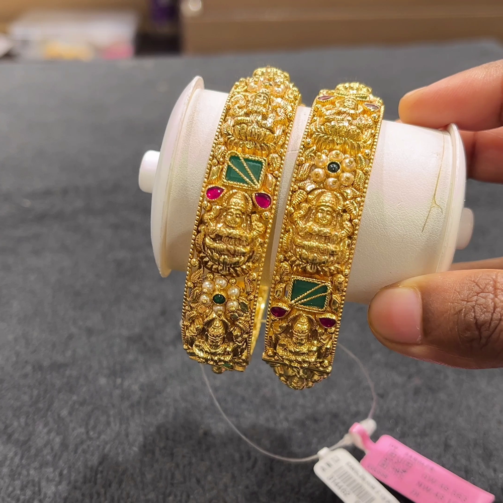 CHANDANA Brothers 43.189gms BANGLES 22K Yellow Gold