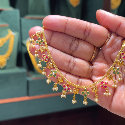 CMR 15.334gms Chempasaralu 22K Nakshi