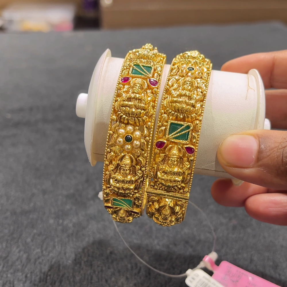 CHANDANA Brothers 43.189gms BANGLES 22K Yellow Gold
