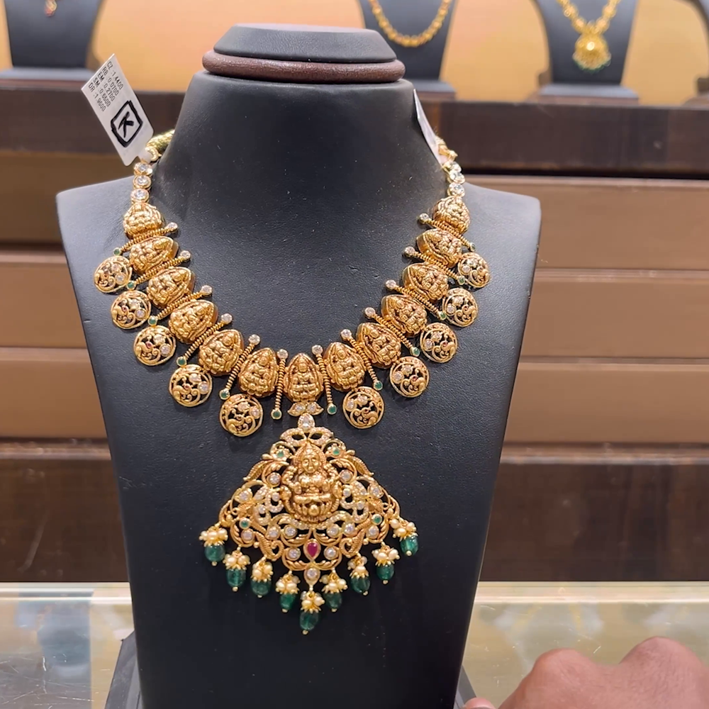 CHANDANA Brothers 40.13gms NECKLACE 22K Yellow Gold