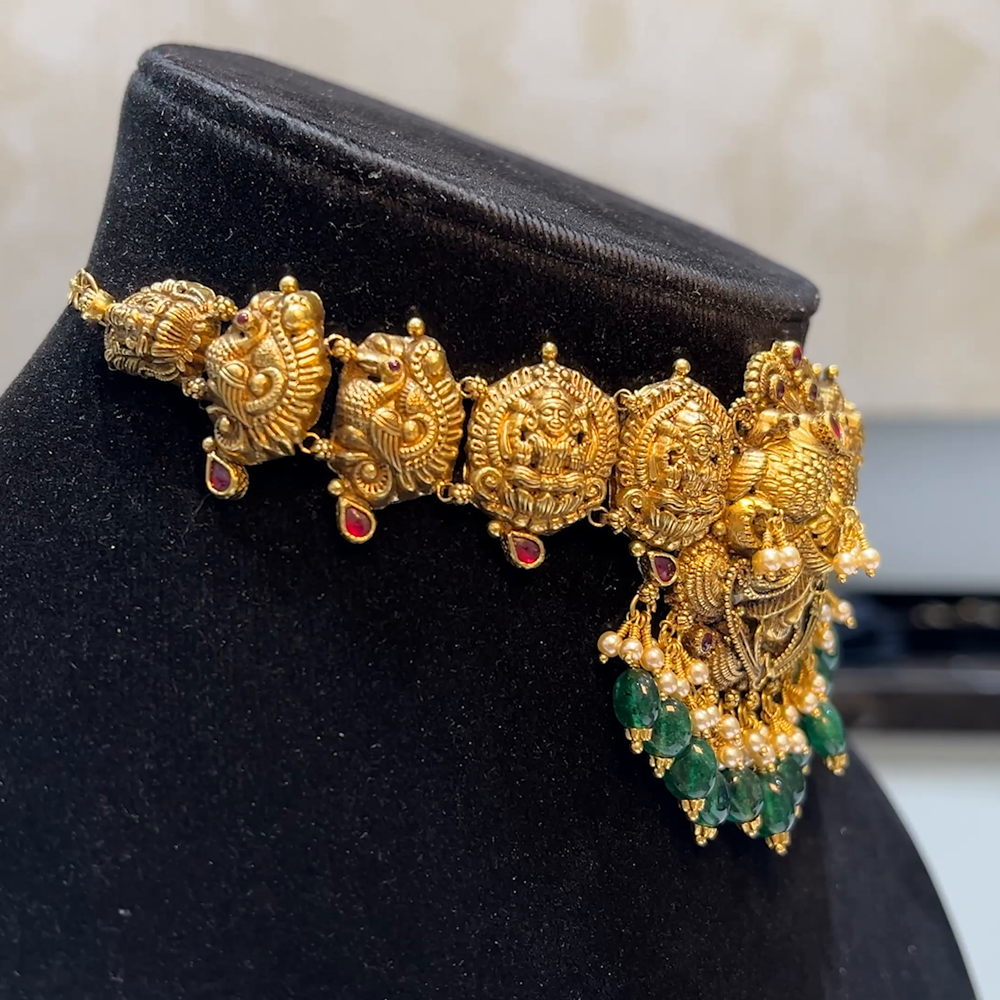 MUKUNDA JEWELLERS 23.953gms CHOKER 22K Yellow Gold