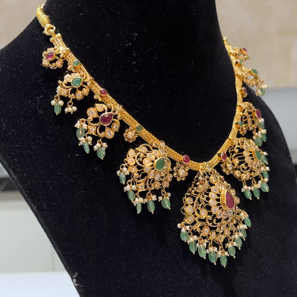 MUKUNDA JEWELLERS 45.21gms NECKLACE 22K Yellow Gold