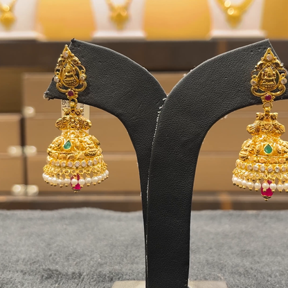 CHANDANA Brothers 19.92gms EARRINGS 22K Yellow Gold