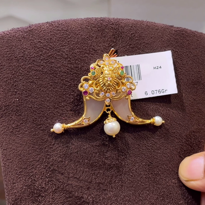 SRI RAM 6.076gms Pendent 22K Nakshi