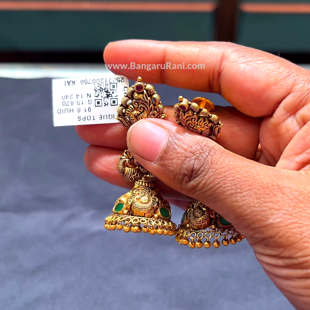 [make to order] 14.24gms EARRINGS 22K