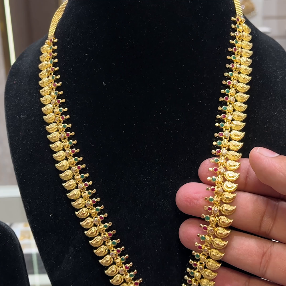 SOUTH INDIA 40.932gms HARAMS 22K Yellow Gold