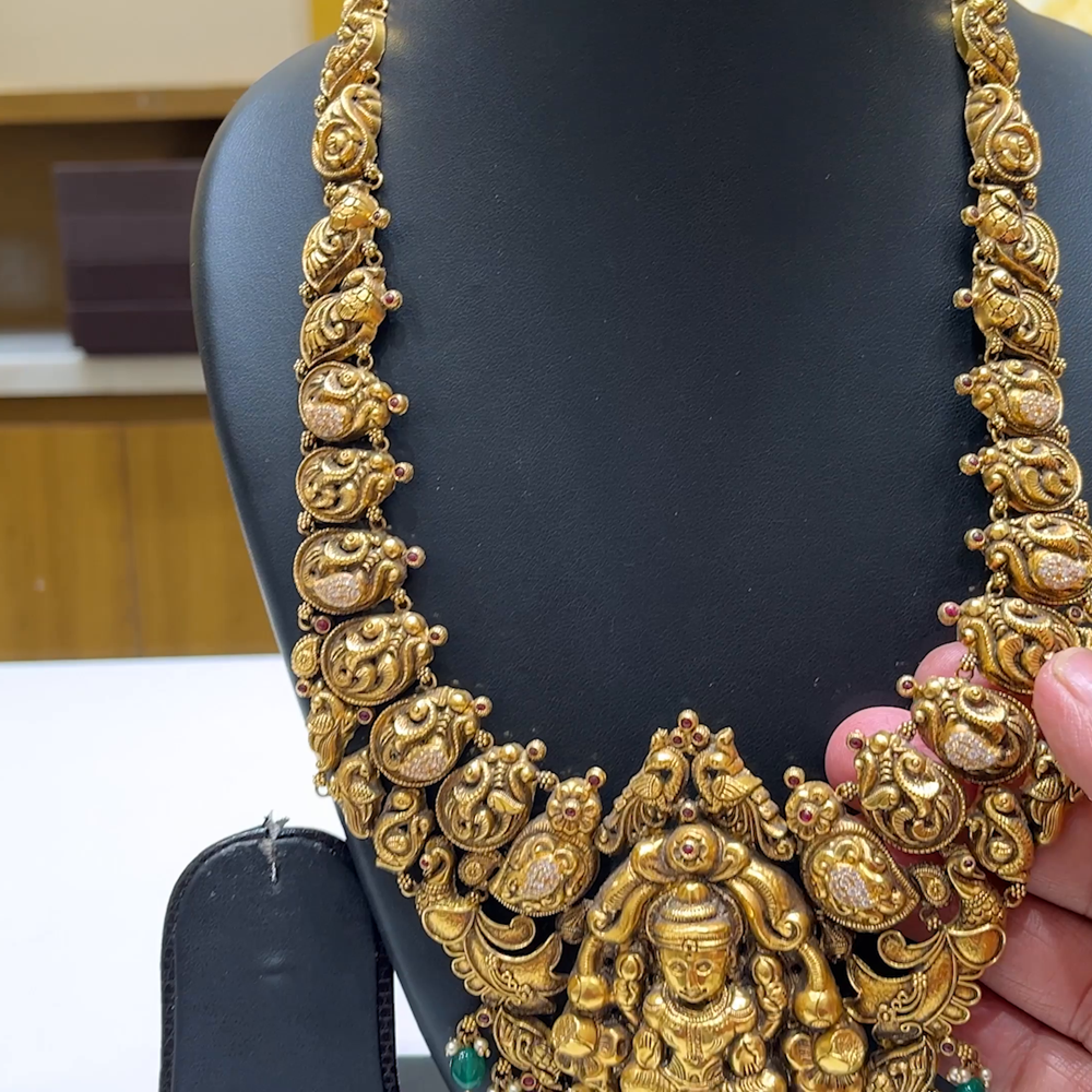 MUKUNDA JEWELLERS 74.438gms HARAMS 22K Yellow Gold