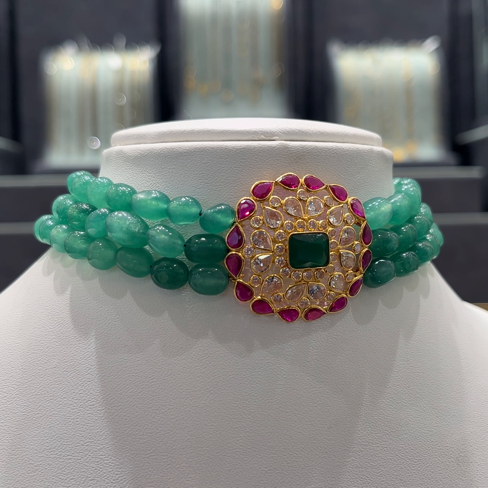 Anu Jewellers 3gms CHOKER 22K Yellow Gold