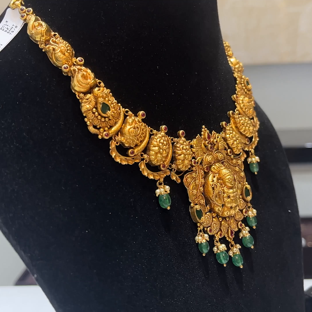 MUKUNDA JEWELLERS 27.02gms NECKLACE 22K Yellow Gold