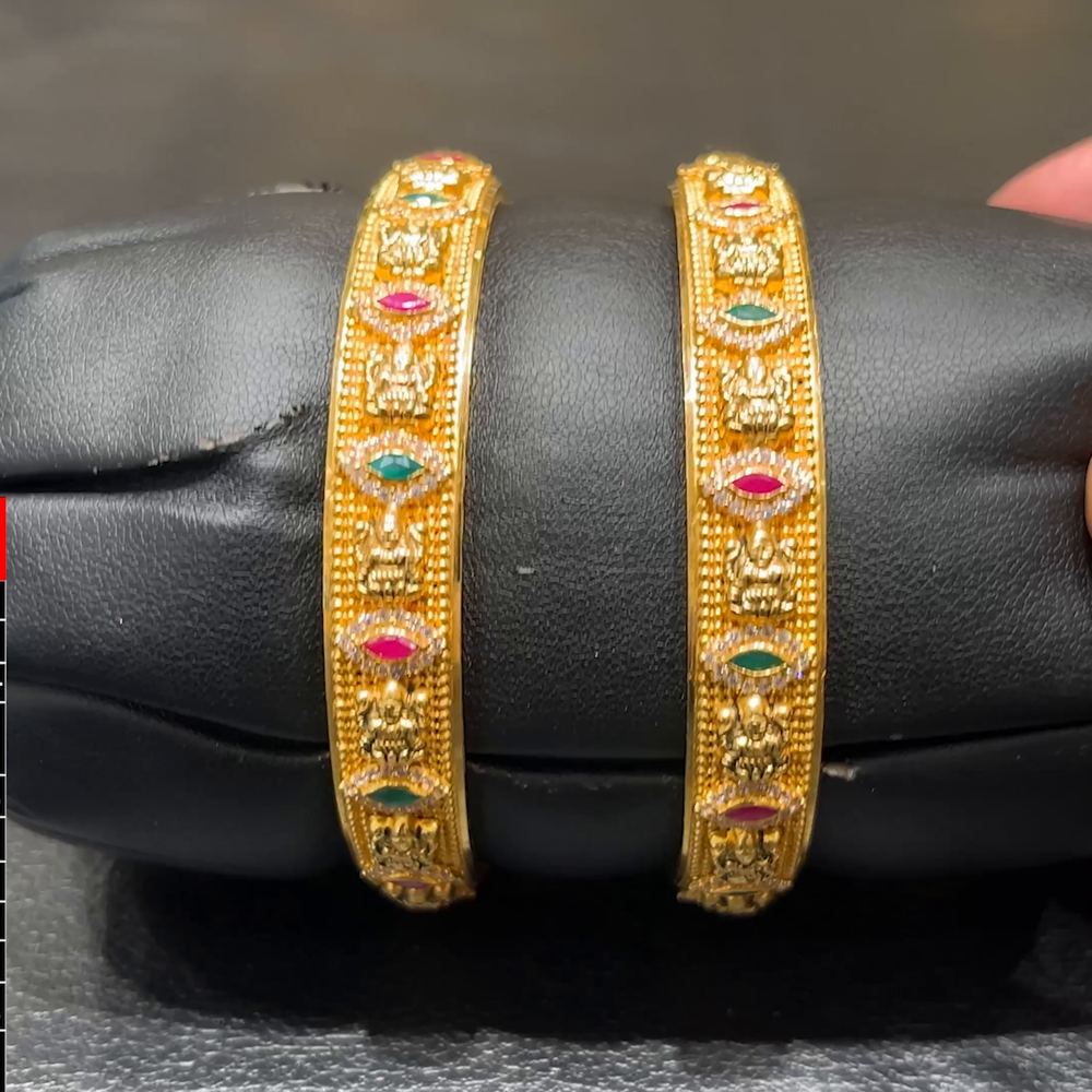 SOUTH INDIA 32.055gms BANGLES 22K Yellow Gold